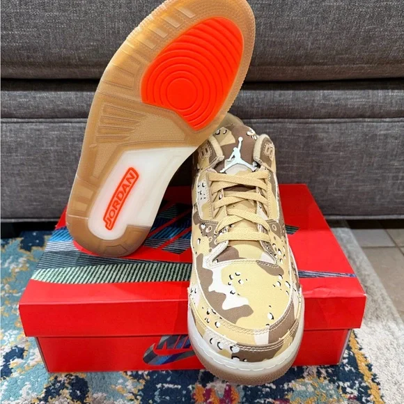 Size 9W/7.5M - WNBA x Women’s Air Jordan 3 Retro “Desert Camo” - Picture 4 of 5